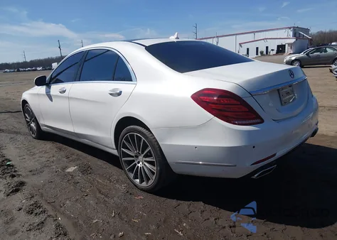 2015 Mercedes-Benz S 550 4Matic из США, поврежденный, VIN WDDUG8FB8FA148832